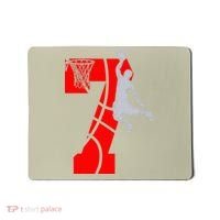 7th Birthday Basketball Big Number 7 Year Old Mousepad thumb 0