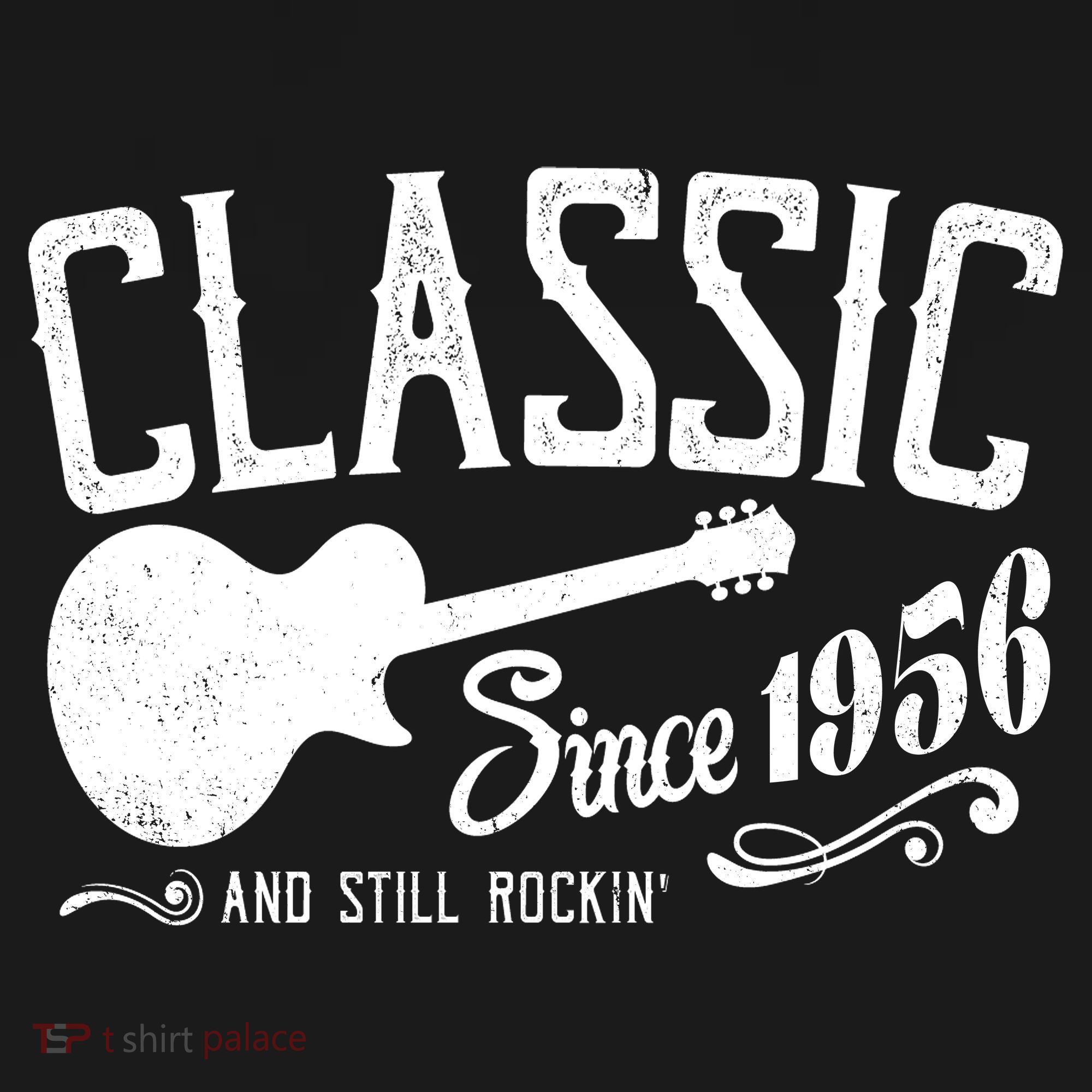 70th Birthday Classic Guitar Since 1956 And Still Rockin Women's Hoodie