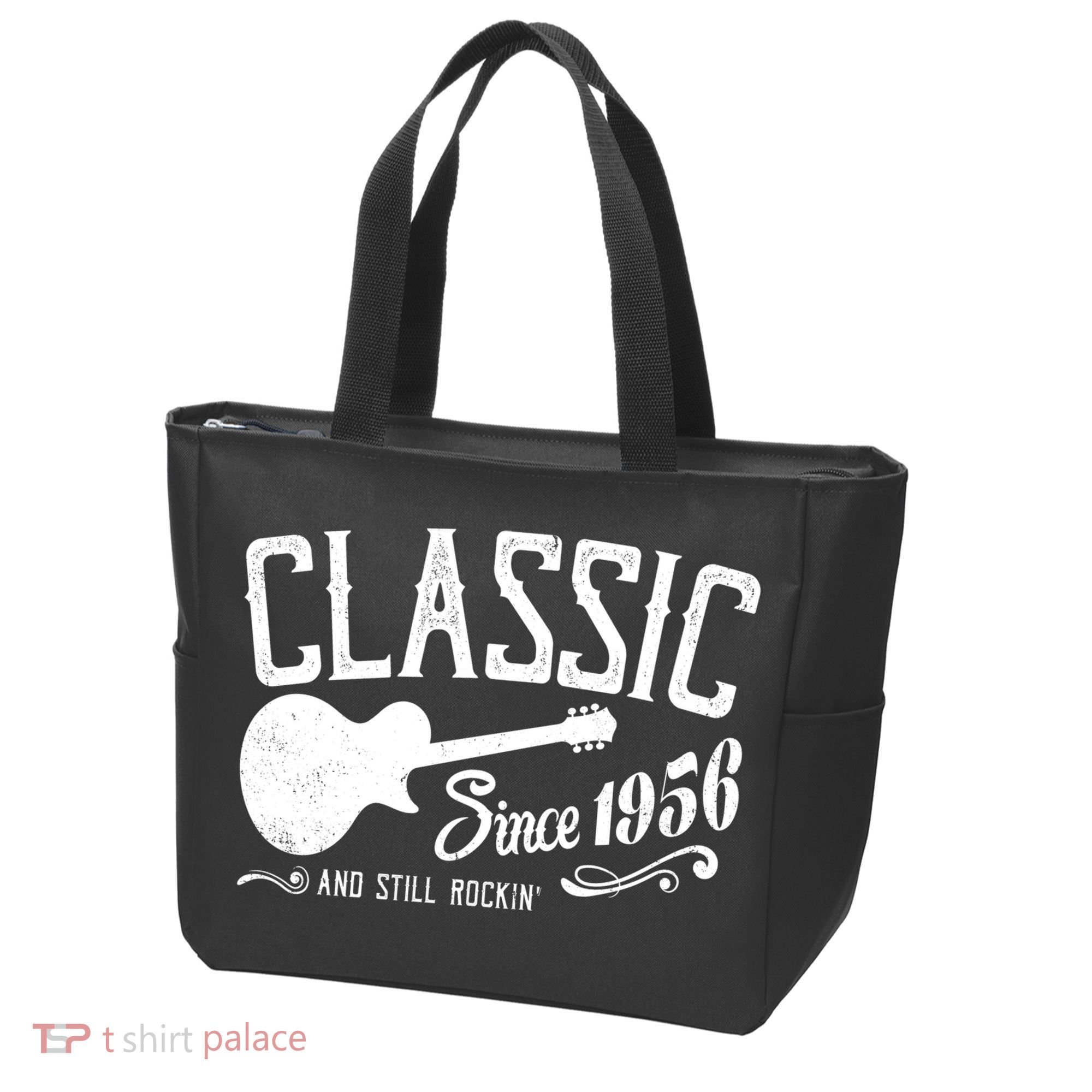 70th Birthday Classic Guitar Since 1956 And Still Rockin Tote Bag