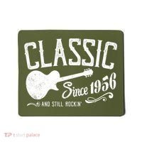 70th Birthday Classic Guitar Since 1956 And Still Rockin Mousepad thumb 0