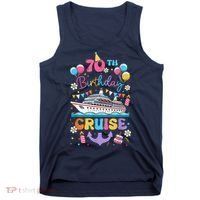 70th Birthday Cruise 70 Years Old Birthday Cruising Crew Tank Top thumb 0