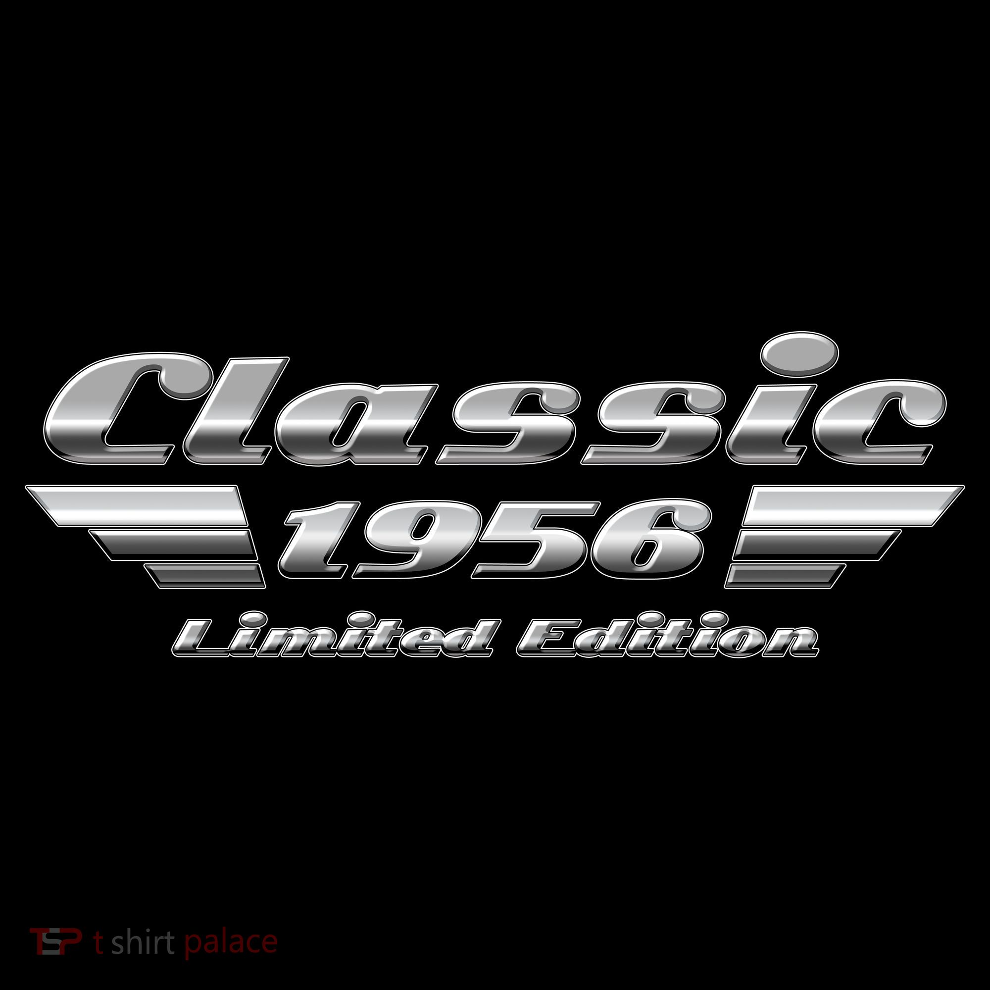 70th Birthday Classic 1956 Limited Edition Metallic Chrome Birthday Coffee Mug