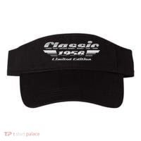 70th Birthday Classic 1956 Limited Edition Metallic Chrome Birthday Visor thumb 0