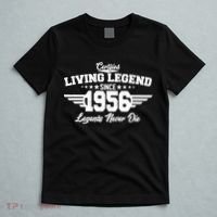 70th Birthday Certified Living Legend Since 1956 Legends Never Die T-Shirt thumb 5