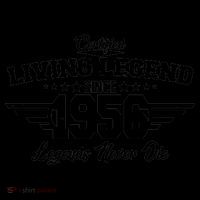 70th Birthday Certified Living Legend Since 1956 Legends Never Die Coffee Mug thumb 5