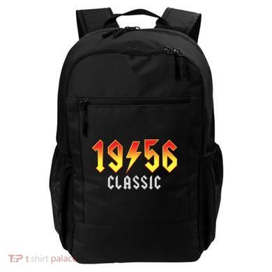 70th Birthday Classic 1956 Retro Rock Band Backpack