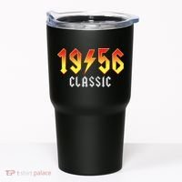 70th Birthday Classic 1956 Retro Rock Band Tumbler thumb 0