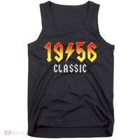 70th Birthday Classic 1956 Retro Rock Band Tank Top thumb 0