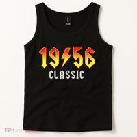 70th Birthday Classic 1956 Retro Rock Band Tank Top thumb 2