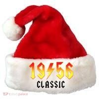 70th Birthday Classic 1956 Retro Rock Band Santa Hat thumb 0