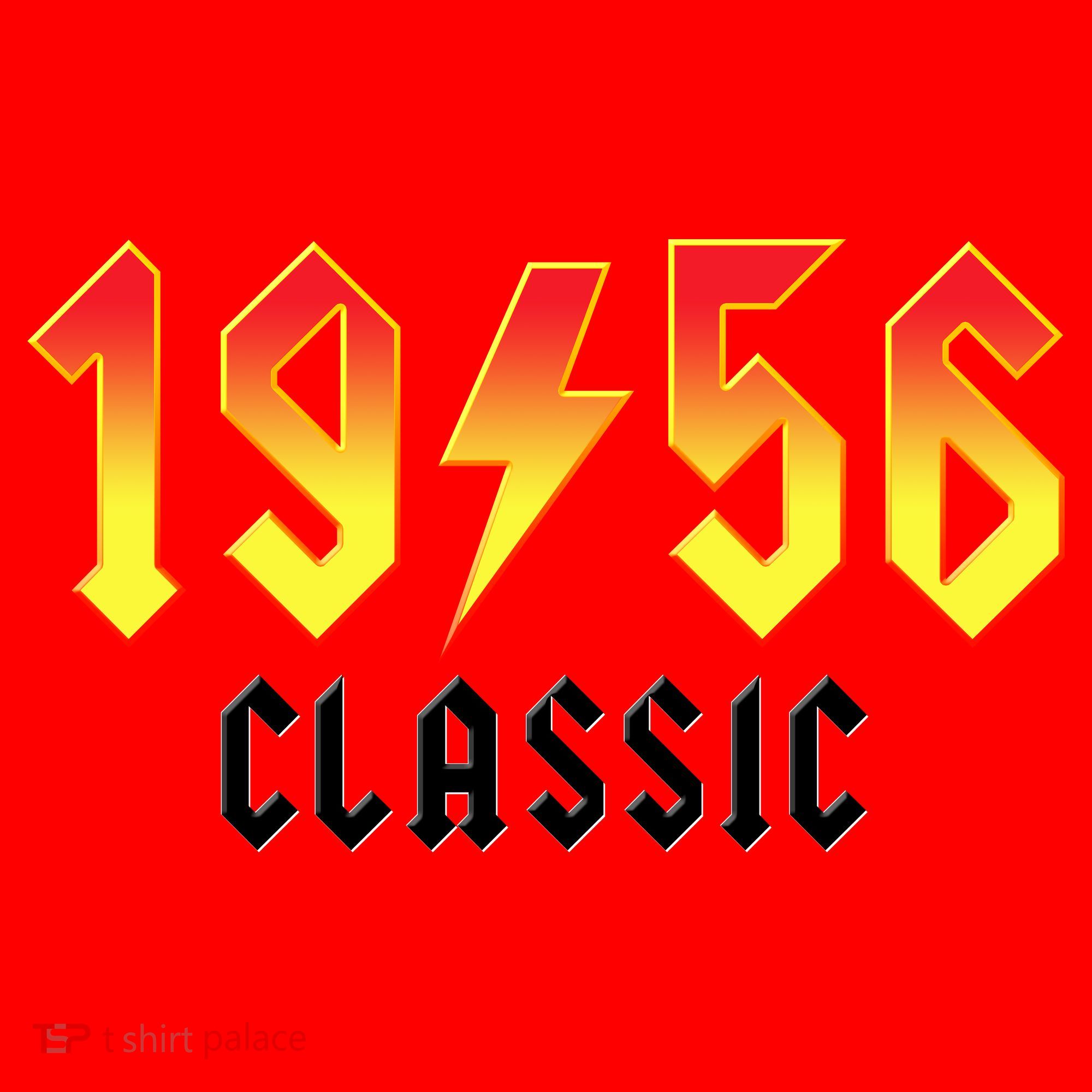 70th Birthday Classic 1956 Retro Rock Band Santa Hat