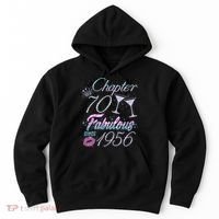 70th Birthday Chapter 70 Fabulous Since 1956 Rhinestones Diamonds Hoodie thumb 0
