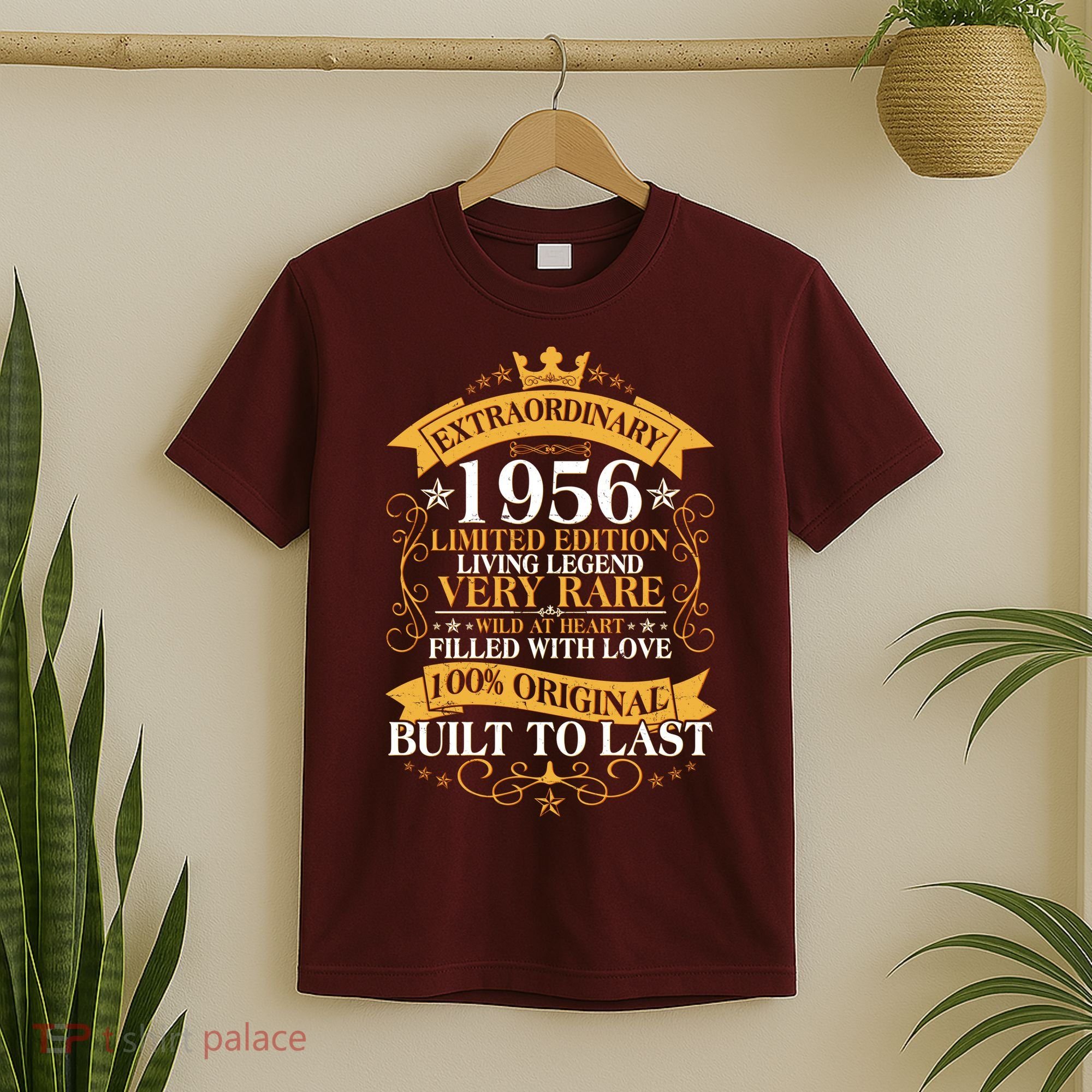 70th Birthday Extraordinary 1956 Limited Edition Living Legend Very Rare  T-Shirt