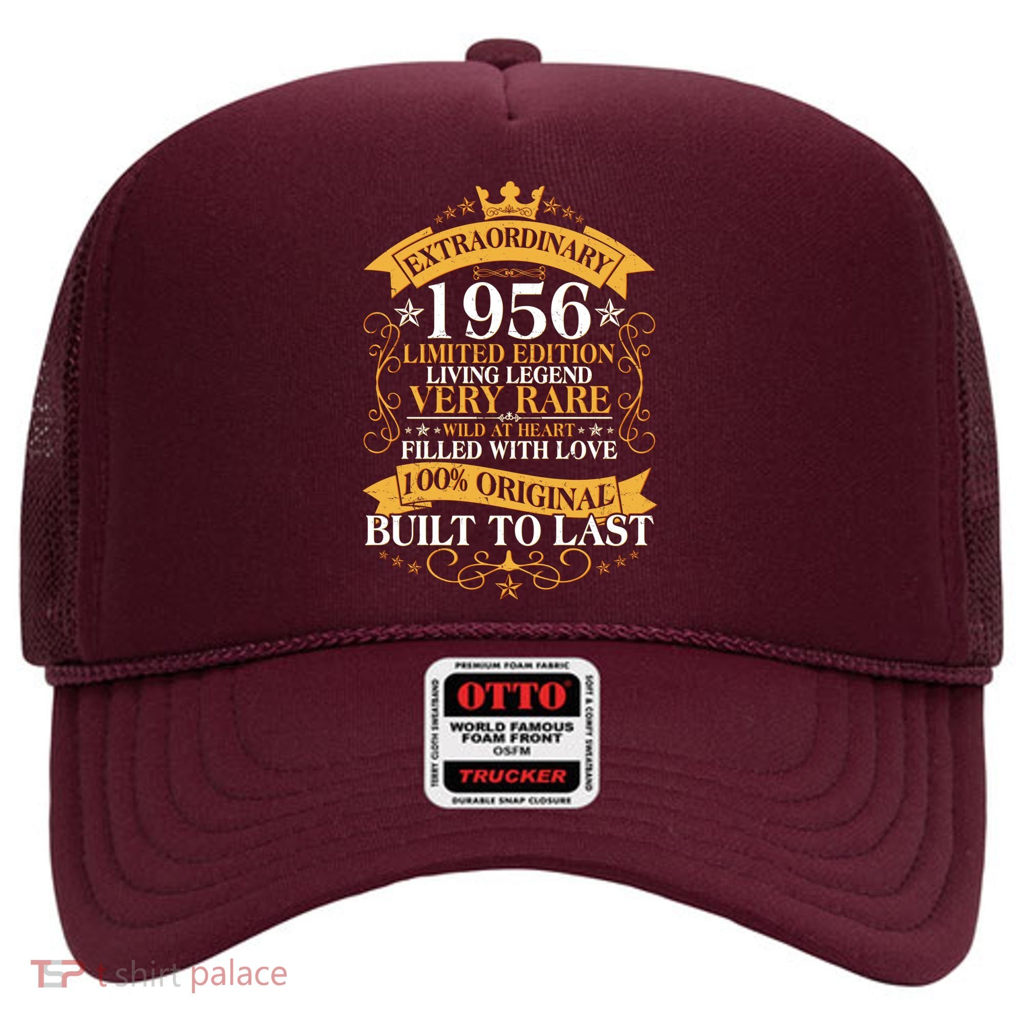 70th Birthday Extraordinary 1956 Limited Edition Living Legend Very Rare  Hat