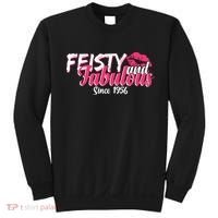 70th Birthday Feisty And Fabulous Since 1956  Sweatshirt thumb 0