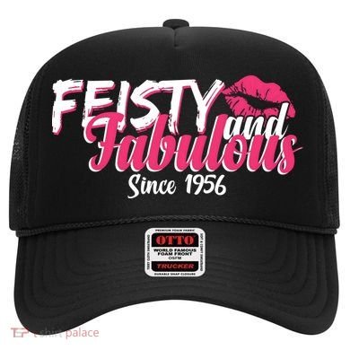 70th Birthday Feisty And Fabulous Since 1956  Hat
