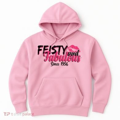 70th Birthday Feisty And Fabulous Since 1956  Hoodie