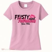 70th Birthday Feisty And Fabulous Since 1956  Women's T-Shirt thumb 0