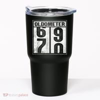 70th Birthday Funny Gift Oldometer 6970 Tumbler thumb 0