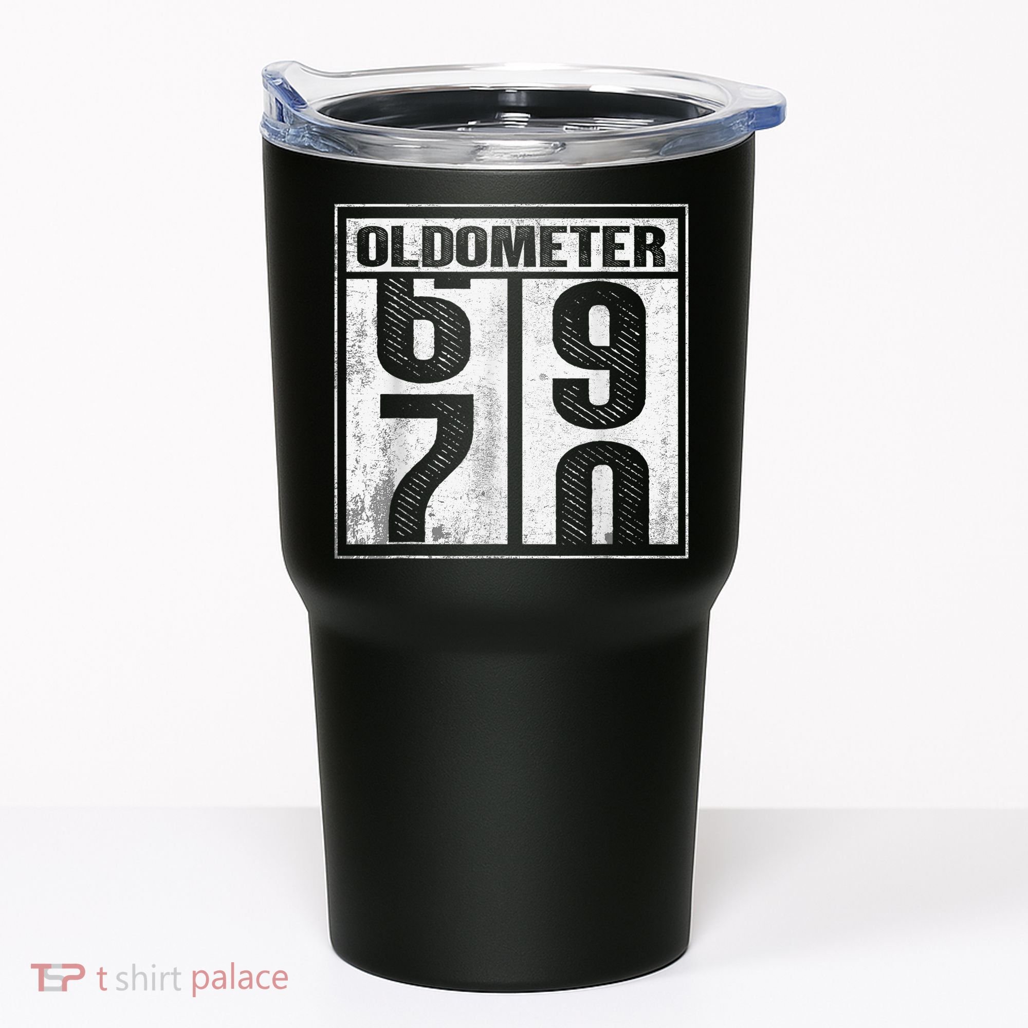 70th Birthday Funny Gift Oldometer 6970 Tumbler