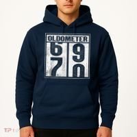 70th Birthday Funny Gift Oldometer 6970 Hoodie thumb 2