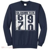 70th Birthday Funny Gift Oldometer 6970 Sweatshirt thumb 0
