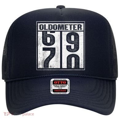 70th Birthday Funny Gift Oldometer 6970 Hat