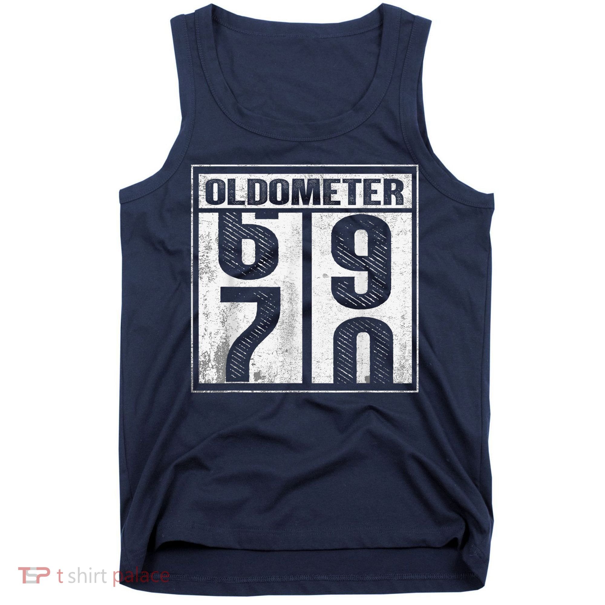 70th Birthday Funny Gift Oldometer 6970 Tank Top