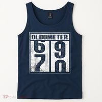 70th Birthday Funny Gift Oldometer 6970 Tank Top thumb 2
