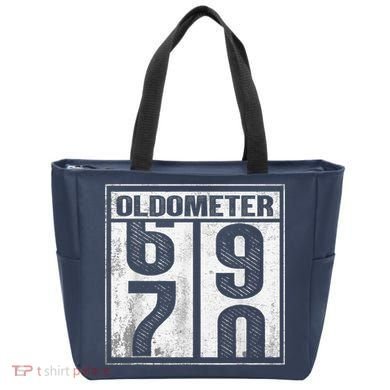 70th Birthday Funny Gift Oldometer 6970 Tote Bag