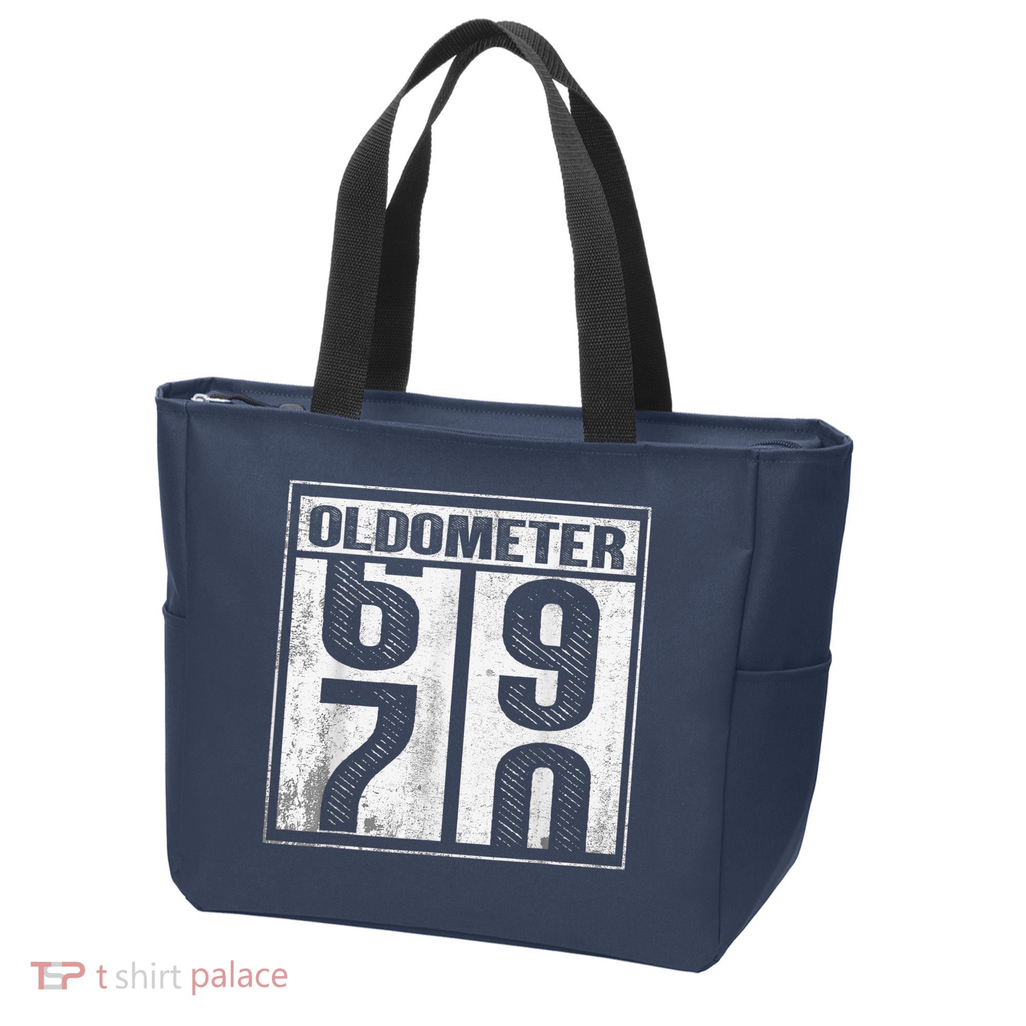 70th Birthday Funny Gift Oldometer 6970 Tote Bag