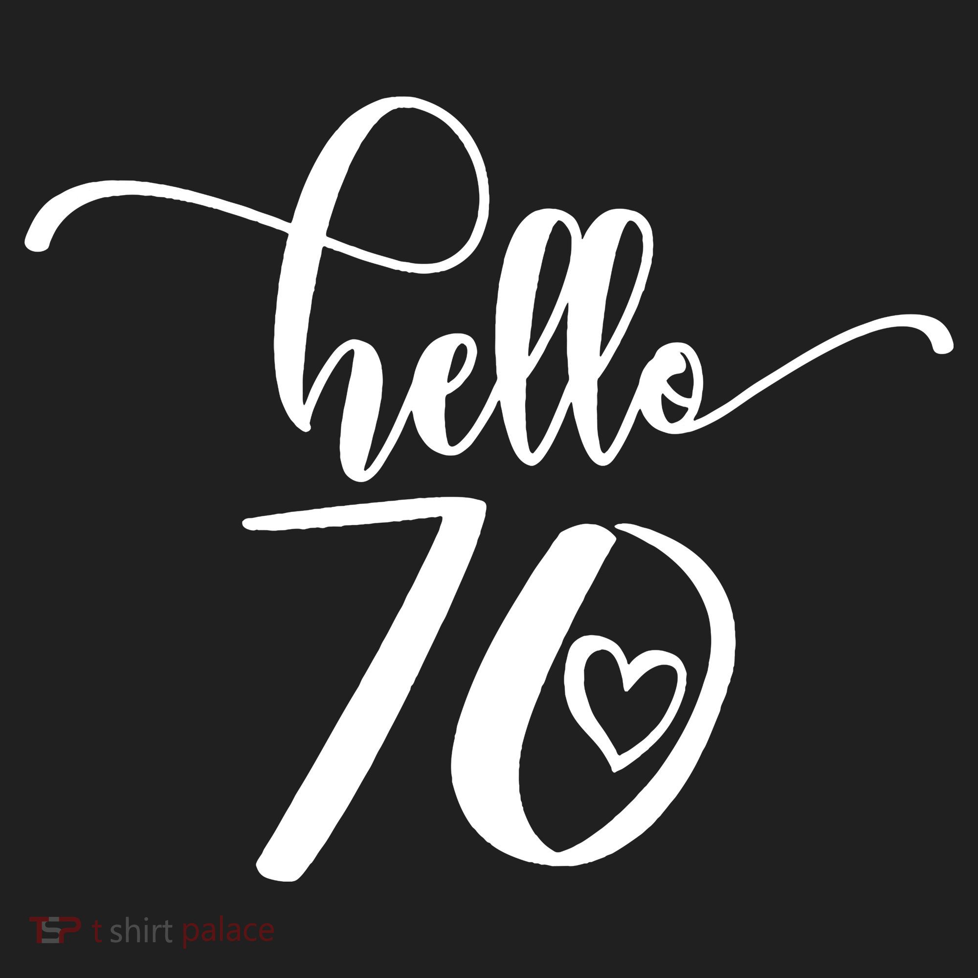 70th Birthday For  Hello 70 Seventy 70 Years Old Cute Beanie