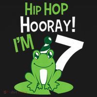 7th Birthday Frog Funny Party 7 Year Old Women's Tank Top thumb 5