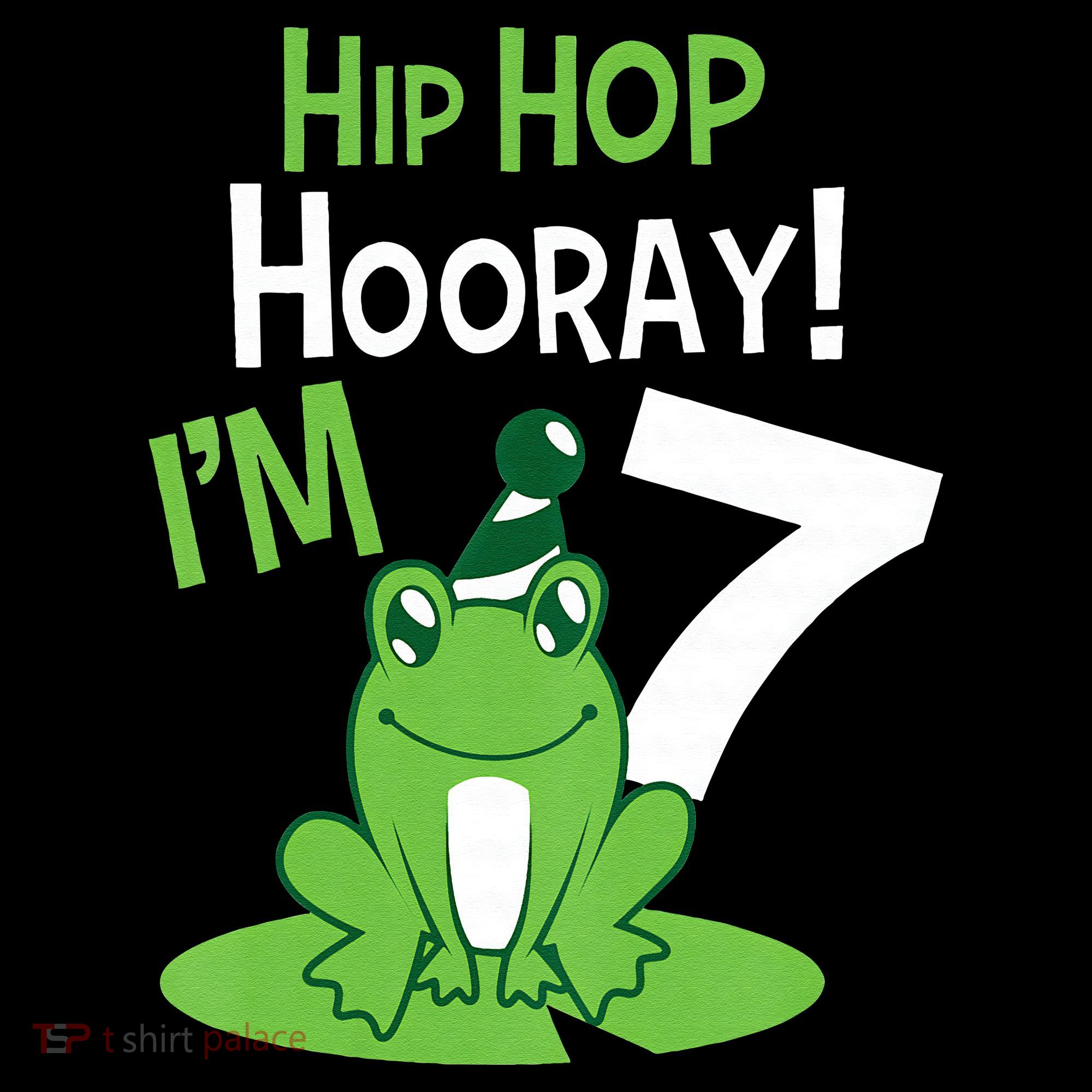 7th Birthday Frog Funny Party 7 Year Old Women's Tank Top