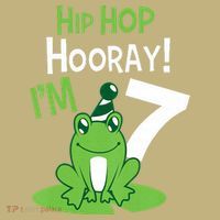 7th Birthday Frog Funny Party 7 Year Old Sweatshirt thumb 2