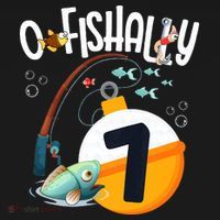 7th Birthday Fishing Theme For And OFishally 7 T-Shirt thumb 7