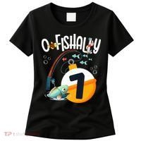 7th Birthday Fishing Theme For And OFishally 7 Women's T-Shirt thumb 0