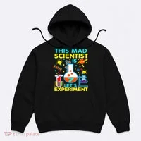 7th Birthday Gift This Mad Scientist Is 7 Let's Experiment Hoodie thumb 0