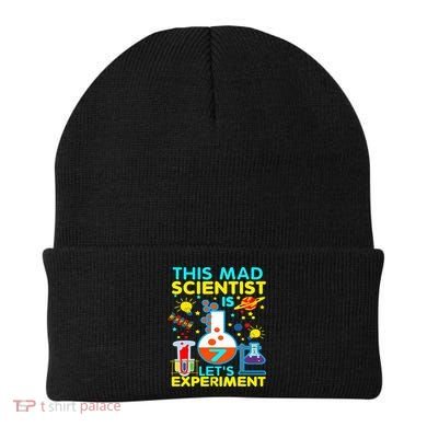 7th Birthday Gift This Mad Scientist Is 7 Let's Experiment Beanie