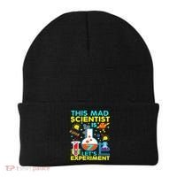 7th Birthday Gift This Mad Scientist Is 7 Let's Experiment Beanie thumb 0