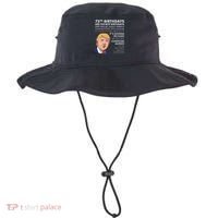 75Th Birthday Gift Funny Trump Bucket Hat thumb 0