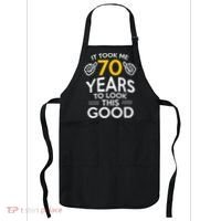 70th Birthday Gift, Took Me 70 Years - 70 Year Old Apron thumb 0