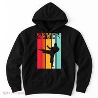 7th Birthday Gift Karate Retro Taekwondo Martial Hoodie thumb 0