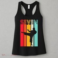 7th Birthday Gift Karate Retro Taekwondo Martial Women's Tank Top thumb 3