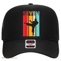 7th Birthday Gift Karate Retro Taekwondo Martial Hat thumb 0