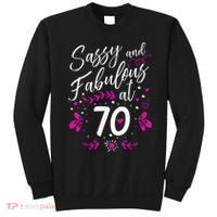 70th Birthday Gift Sassy & Fabulous 70 Year Old Tee Sweatshirt thumb 0