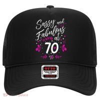 70th Birthday Gift Sassy & Fabulous 70 Year Old Tee Hat thumb 0