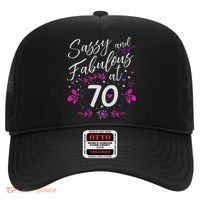 70th Birthday Gift Sassy & Fabulous 70 Year Old Hat thumb 0
