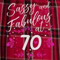 70th Birthday Gift Sassy & Fabulous 70 Year Old Men's Flannel Plaid Pajama Pants thumb 2
