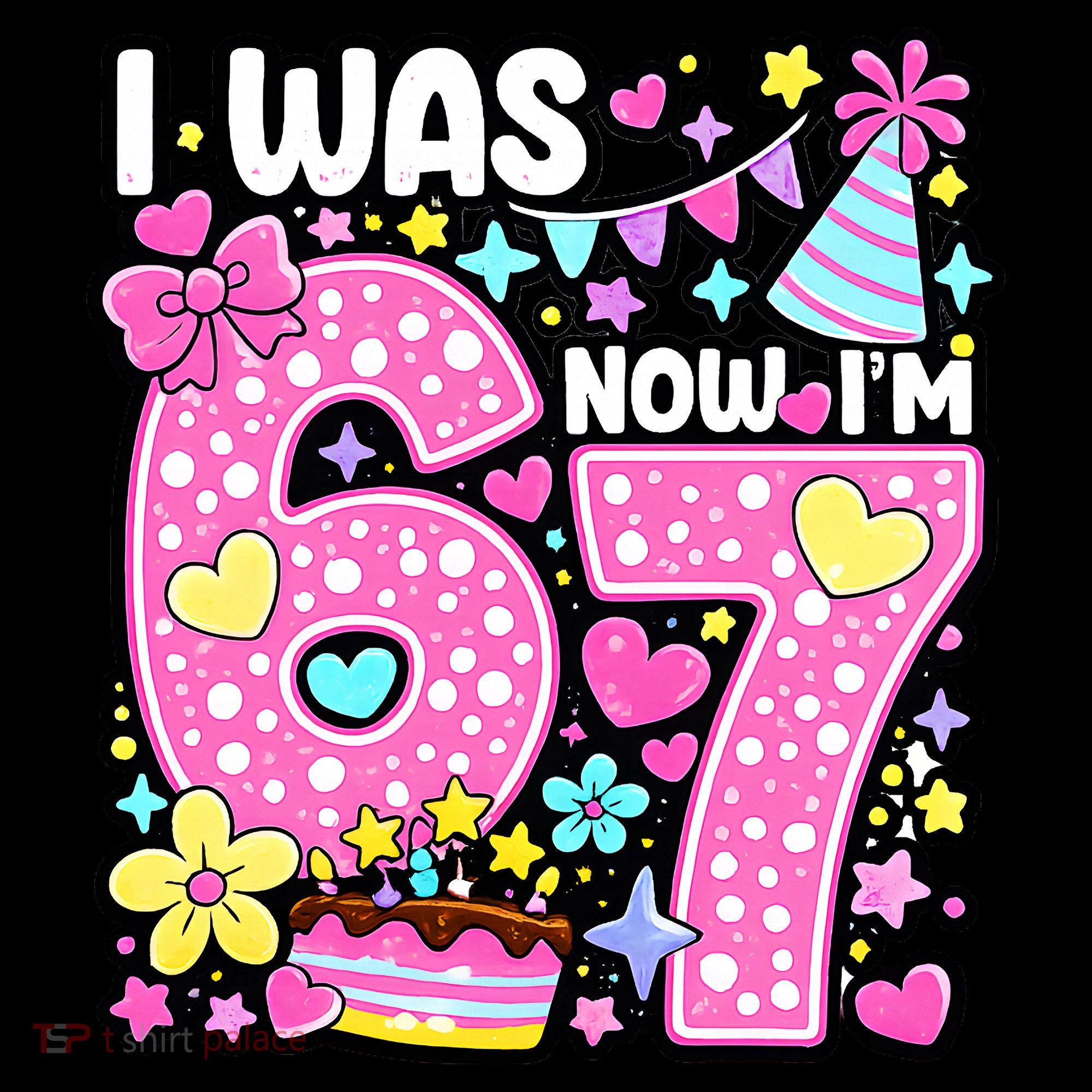 7th Birthday Girl Funny I Was 6 Now I'm 7 Years Old Coffee Mug